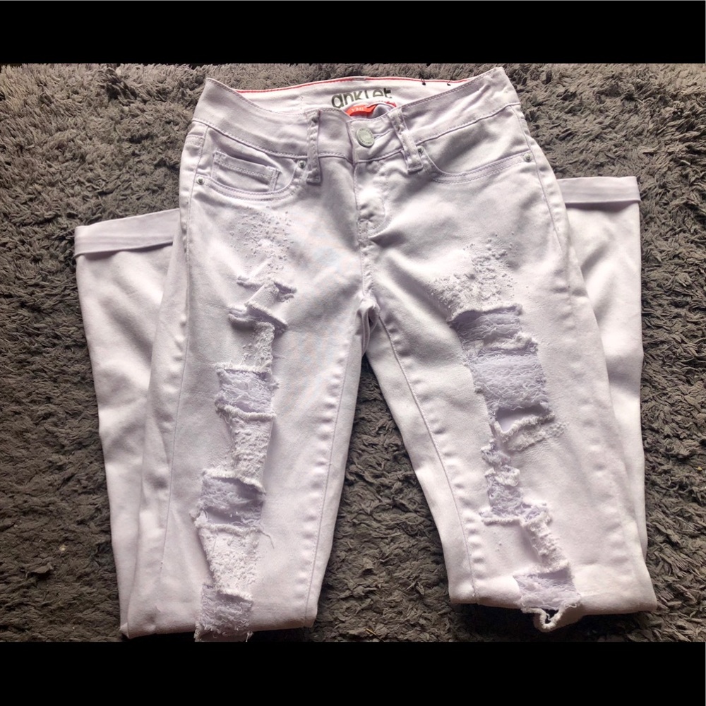 White Ripped / Distressed Jeans